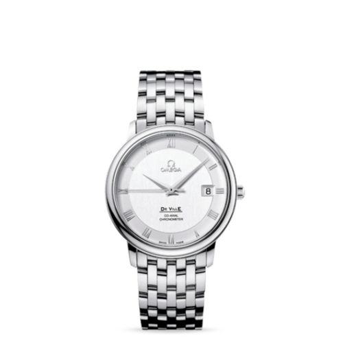 Omega De Ville Prestige Co-Axial 36.5 Stainless Steel / Silver / Bracelet